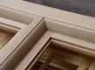 close up of window frame